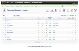 Joomla! Section Manager 