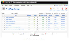 Joomla! Category New / Category Manager