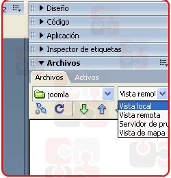 Configurar Joomla! en Dreamweaver MX