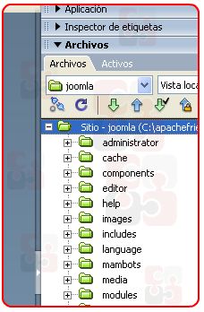 Configurar Joomla! en Dreamweaver MX