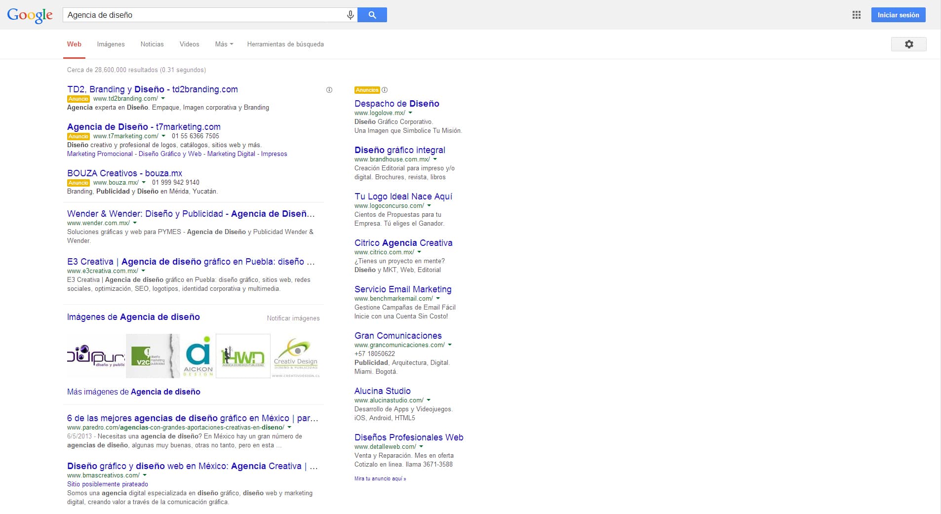 top 1 google agencia de diseno